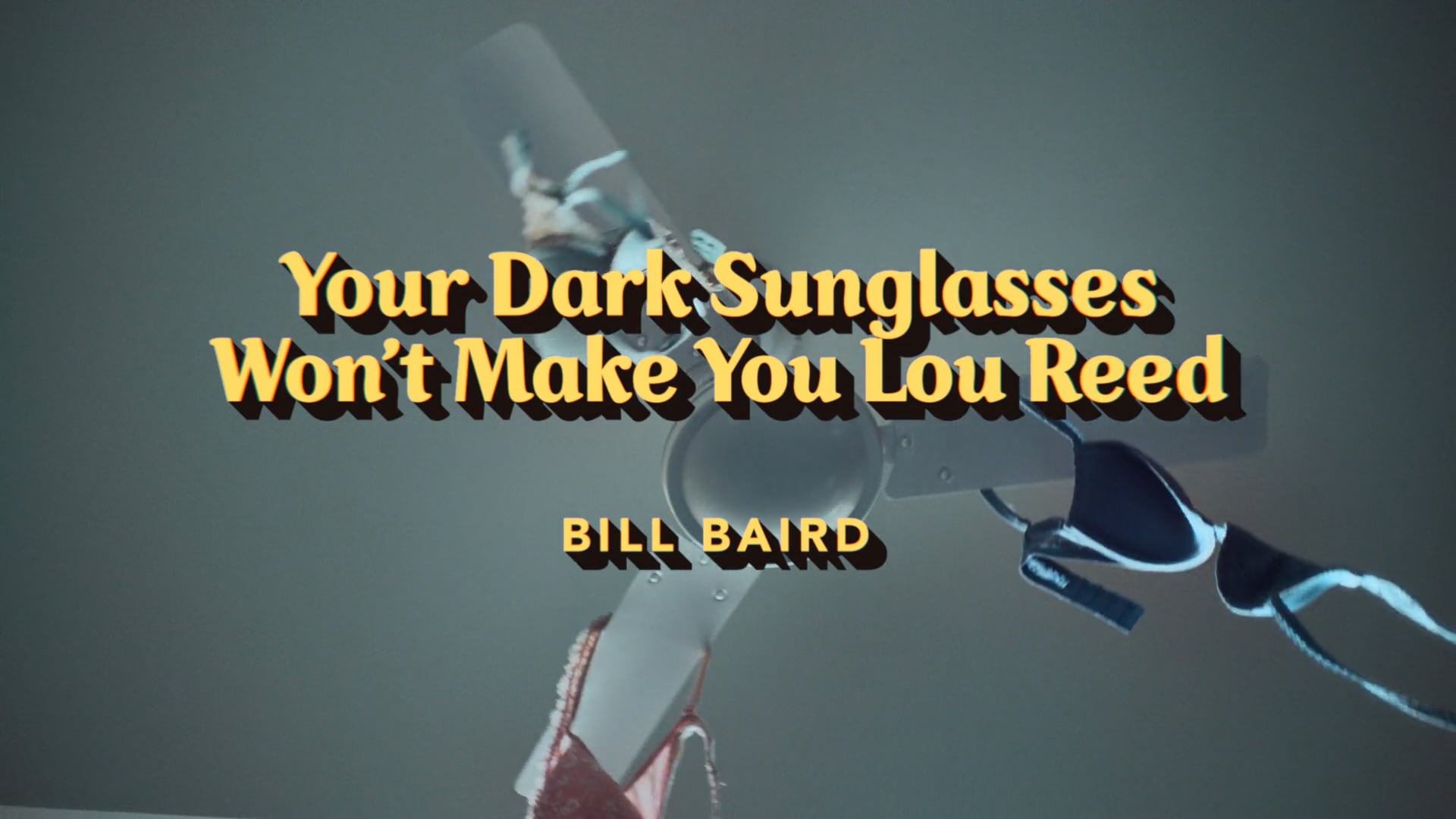 Your Dark Sunglasses Won’t Make You Lou Reed